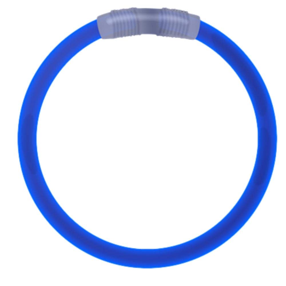 Blinkee Tube Of 100 - Glow-N-Go: Luminary Lagoon Model, Non-Toxic Blue Glow Bracelets, Perfect For Cave Explorations & Outdoor A