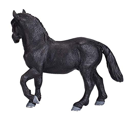 Mojo Percheron Realistic Equestrian Horse Club Hand Painted Toy Figurine