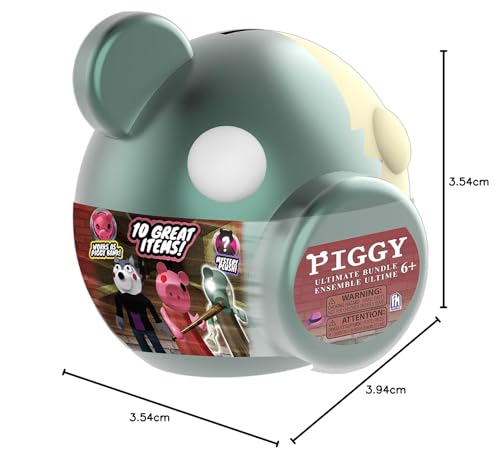 Piggy Gear- Ultimate Zompiggy Head Bundle Exclusive Series 2 Collectible Pack Includes Dlc