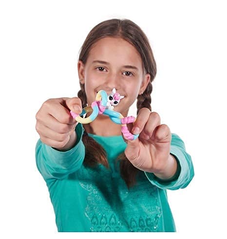 Tangle Jr. Pets Poppy The Puppy Fidget Toy - Twisted Fidget For Hands - Tangled Toys Improve Fine Motor Skills - Twist Fidget Toy For Kids And Adults
