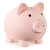 Pjdrllc Piggy Bank, Unbreakable Plastic Money Bank, Coin Bank For Girls And Boys, Medium Size Piggy Banks, Practical Gifts For Birthday, Easter, Baby Shower (Flesh-Colour)
