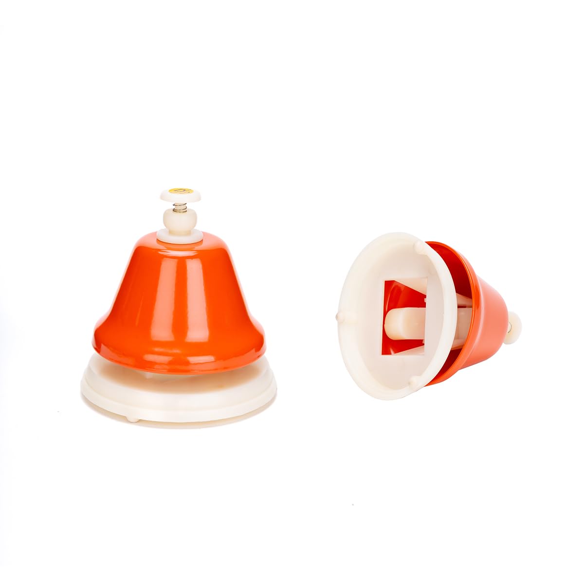 Celemoon Desk Bells For Kids - 8 Note Colorful Metal Handbells Set With Handle - Educational Teaching And Learning Kids Instruments - Musical Toys For Children Toddler Baby