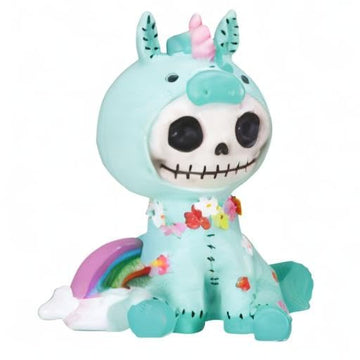 Unie Unicorn Furry Bones Figurine Display
