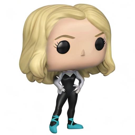 Funko Pop Marvel: Animated Spider-Man Movie - Spider-Gwen Collectible Figure, Multicolor