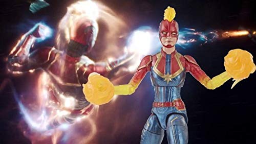 Captain Marvel Legends Figure (Binary Form)
