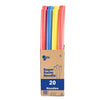 In The Swim Jumbo Pool Noodles - 20-Pack, 50" Soft Foam, Assorted Colors, Extra Buoyancy Exercise Aid, Pool Toy