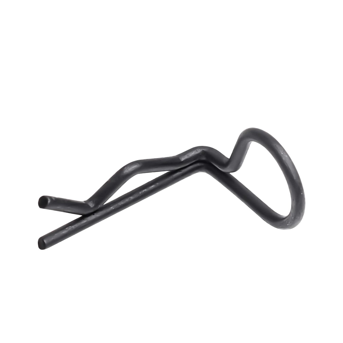 HobbyPark 50-Pack 90-Degree Angle Body Clips Bent Pins for All 1/10 Scale Model Car Truck Crawler Truck Buggy Black