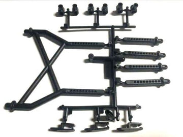 AX80031 Axial Racing SCX10 Honcho G6 Rock Crawler Racer Body Mounts Parts Tree AX80031 for 1/10 RC Cars HSP TRX4 REDCAT VRX HG40