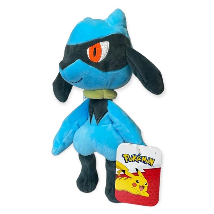 Pokemon Pkw0808-20 Cm Plush - Riolu, Official Pokemon Plush