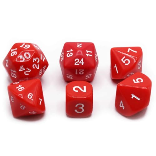 Koplow Games Red Special Who Knew 6 Dice Set