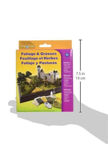 Woodland Scenics SP4120 Scene-A-Rama Foliage and Grasses Kit, Multicolor