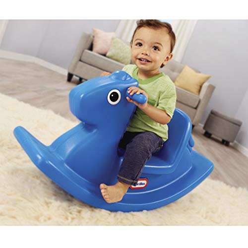 Little Tikes Rocking Horse Blue, 33.00 L X 10.00 W X 17.50 H Inches