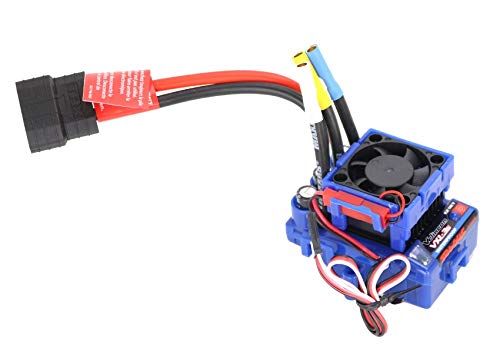Powerhobby Motor Cooling Fan/HeatSink Dual Twin Fan + Velineon VXL-3s ESC Cooling Fan Combo Blue Compatible with Traxxas Slash 4