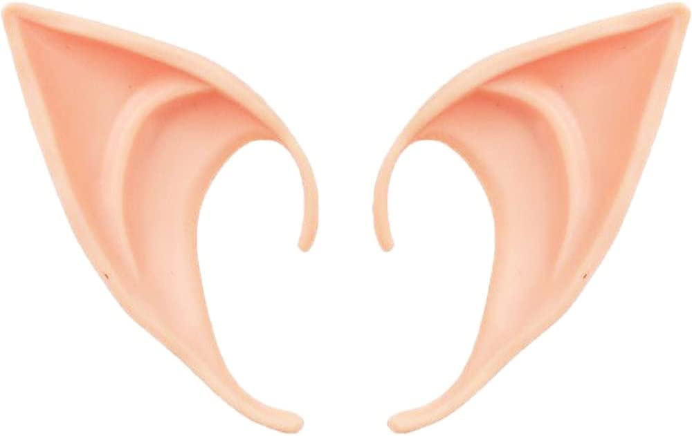 Cooljoy 4 Pairs Cosplay Fairy Pixie Elf Ears Accessories Halloween Party Anime Party Costume (2 Style)