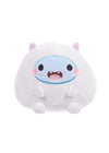AQI Yeti Plush - 10-inch Rolling Mochi - White Polyester Plush Toy