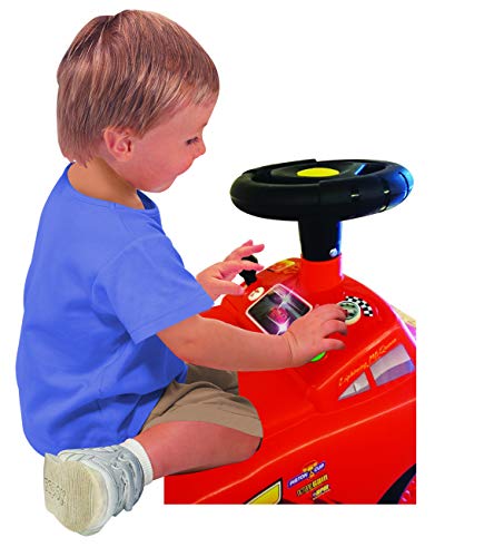 Kiddieland My Lightning McQueen Racer Ride On Toy - Large Multi Color for Kids