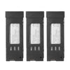 3PCS 1800MAH 3.7V RC Drone Lithium Battery for E58/E68/JY109/998PRO, High Capacity Drone Lithium Battery for Quadcopter.