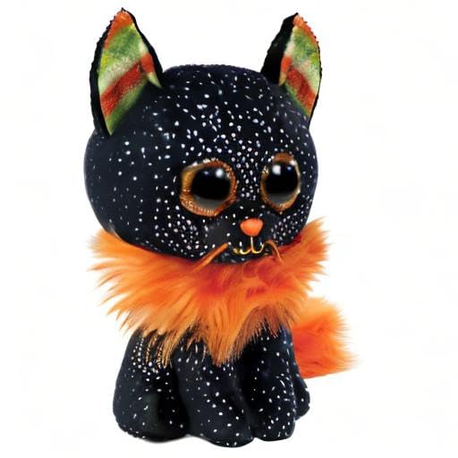 Ty Beanie Boo Morticia The Halloween Cat - 6'