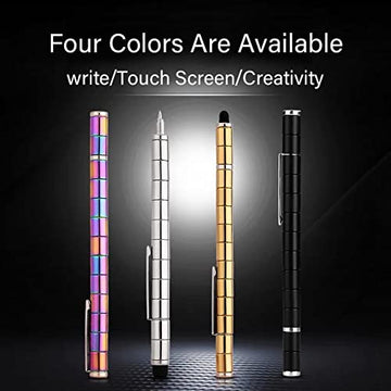 Kidshego Magnetic Metal Toy Pen, Eliminate Pressure Fidget Pen, Multifunction Magnet Ballpoint Pen, Best Gift Novelty Toy For 8-12 Years Old Kids Teenage Boys Girls Friends