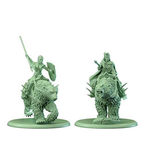 Cmon A Song Of Ice And Fire Tabletop Miniatures Game Frozen Shore Bear Riders Unit Box Strategy Game For Teens And Adults Ages 1