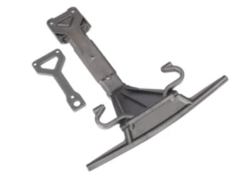 Traxxas 8537 Front Skid Plate and Support, Black