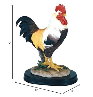 Stealstreet Ss-G-54072 Rooster Chicken Farm Animals Collection Decoration Figurine Collection