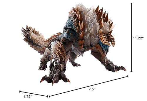 TAMASHII NATIONS - Monster Hunter World Iceborne - Zinogre, Bandai Spirits S.H.MonsterArts Action Figure