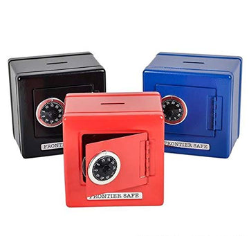 Rhode Island Novelty 6'' Frontier Combination Safe Bank