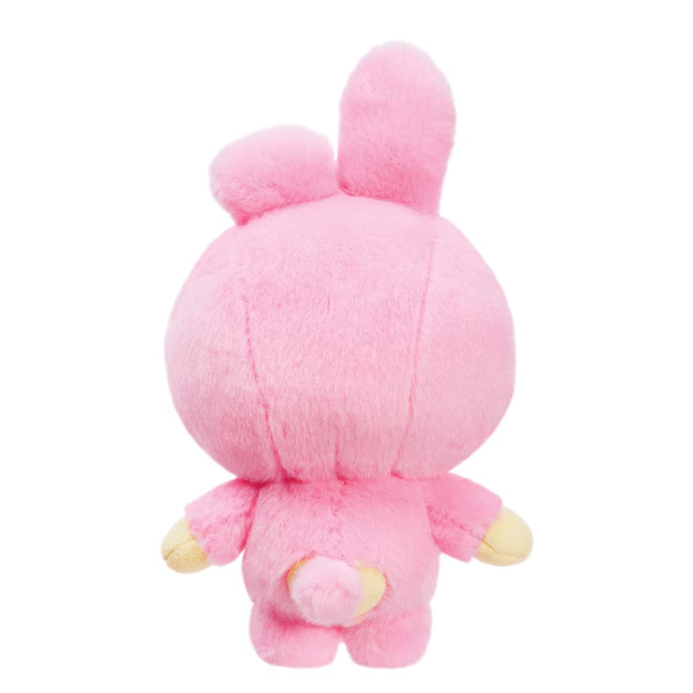 Aurora BT21 Cooky Plush Toy 17 cm Puluche Doll Official Merchandise, Pink