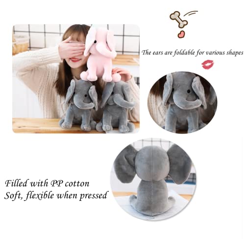 NatureMan Elephant Stuffed Animals - Kawaii plushiesToys for Baby, Boy, Girls Plush Toys Gifts - Great for Nursery, Room Decor,