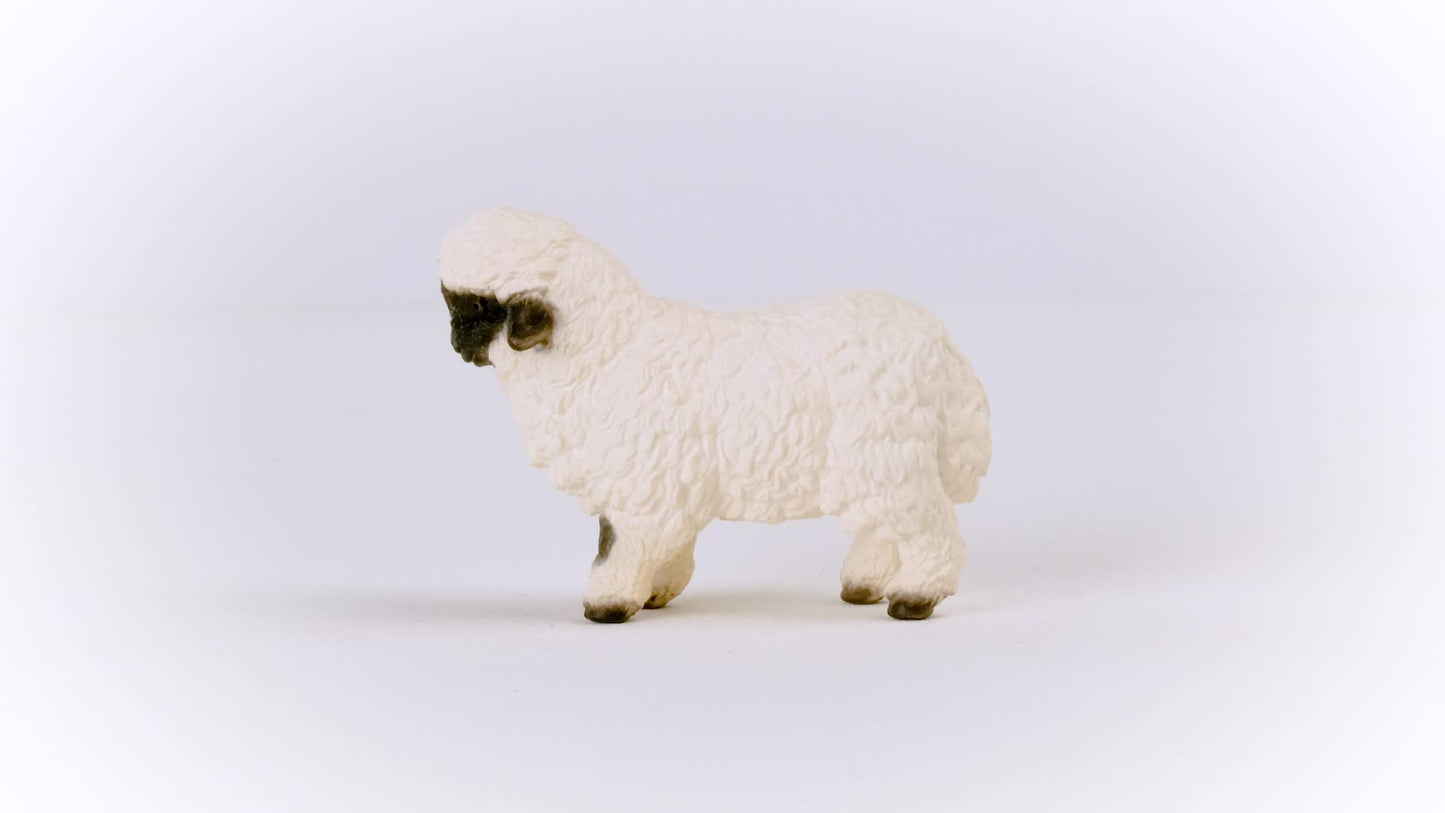 Schleich Farm World New 2023, Realistic Farm Animal Toys For Kids, Valais Black-Nosed Sheep Toy, Ages 3+