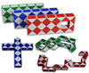 Magic Snake Cube Twist Puzzle Bundle Of 3! 36 Wedges! 3 Large Cubes (Large 3 Pack)
