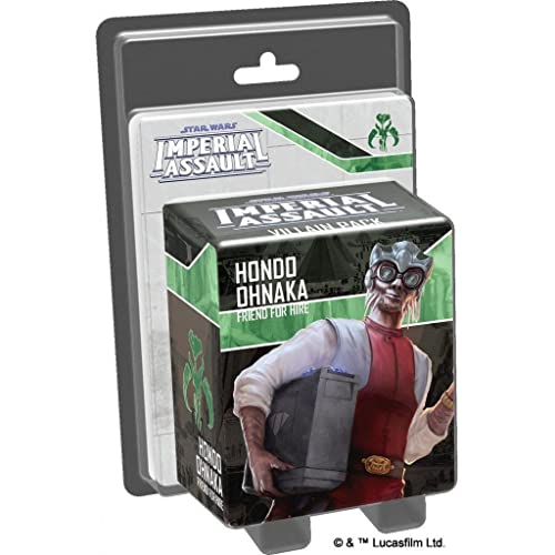 Star Wars Imperial Assault Board Game Hondo Ohnaka Expansion - Epic Sci-Fi Miniatures Strategy Game For Kids And Adults, Ages 14