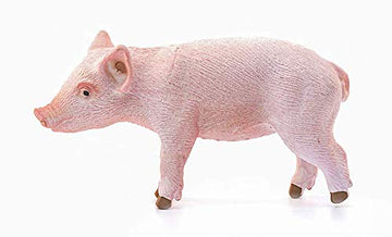 Schleich Farm World Piglet Standing Educational Figurine For Kids Ages 3-8, Pink