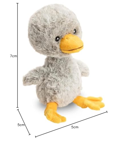 Compendium - An Adorable Stuffed Duckling Plush, Companion To The Book Finding Muchness, 5' W X 7' H X 5' D