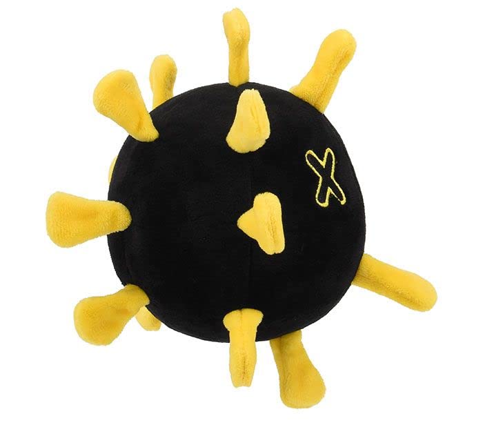 Giantmicrobes Dead Covid Plush - Limited Edition Version Covid Virus, Great Gift For Family, Scientists, Educators, Healthcare W