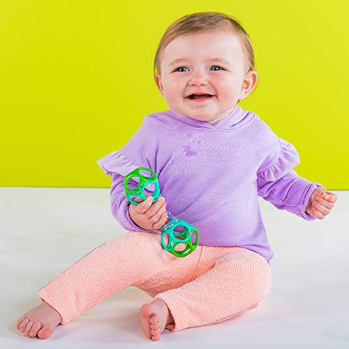 Bright Starts Oball Shaker Rattle Toy, Ages Newborn Plus