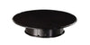 AUTOart Rotary Display Turntable Stand, Medium 10" for 1/64 to 1/18 Scale Models, Plastic, Model AUT98014, Black Top