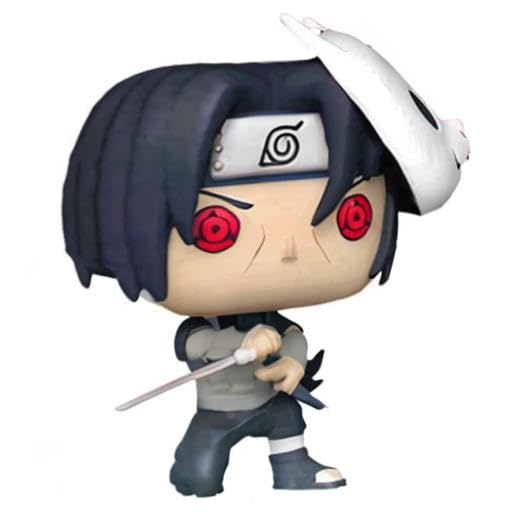 Funko Pop! Animation - Naruto Shippuden: Anbu Itachi Uchiha, Common Special Edition Multicolor Exclusive #1027