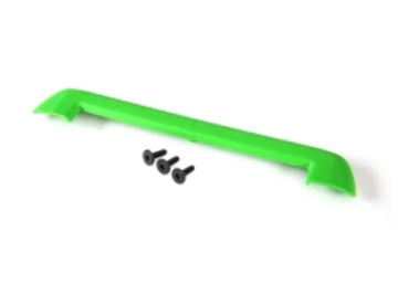 Traxxas 8912G Tailgate Protector, Green/ 3x15mm Flat-Head Screws (4)