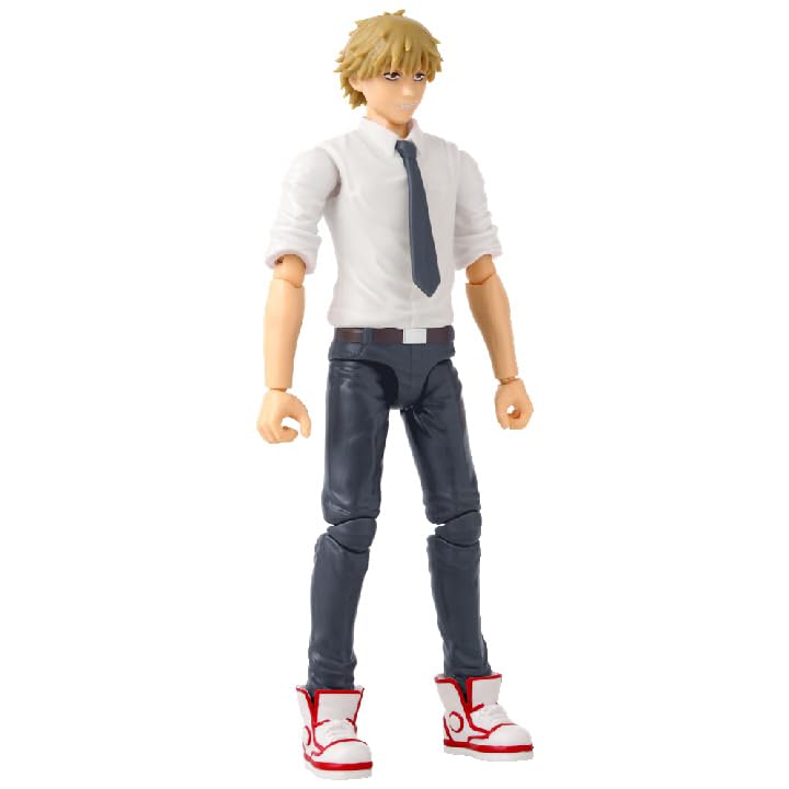 ANIME HEROES Chainsaw Man Denji & Pochita Action Figure - PVC, 37027, Color: Denji & Pochita, Size: Chainsaw Man