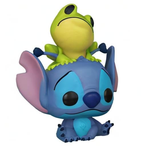 Funko pop Lilo and Stitch Stitch with Frog