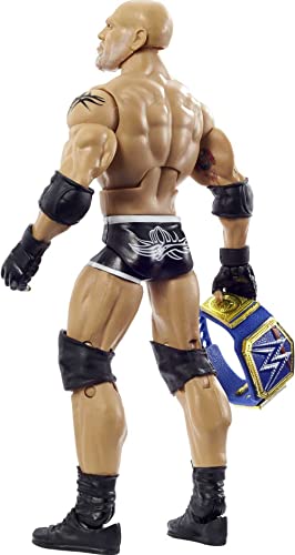 Wwe Action Figures, Wwe Goldberg Ultimate Edition Fan Takeover Collectible Figure With Accessories, Gifts For Kids And Collectors
