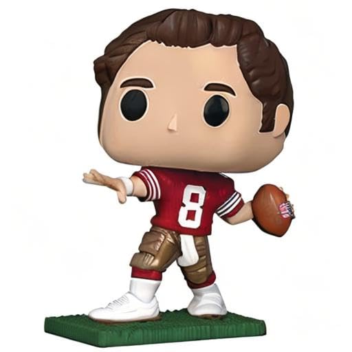 Funko Pop Nfl: Legends- Steve Young (49Ers),Multicolor