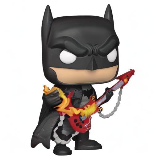 Funko Pop! DC Heroes Death Metal Batman Vinyl Figure with Guitar - Multicolor, Model 54718