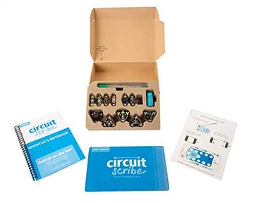 Circuit Scribe Maker Kit – Conductive Rollerball Pen, Alloy Steel, Multi, CS-KIT-MAKER, 1 Count