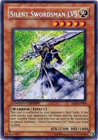 Yu-Gi-Oh! - Silent Swordsman Lv5 (Een-Ense4) - Elemental Energy - Limited Edition - Secret Rare