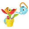 40221 YOOKIDOO Flower Pot - Baby Bath Toy Garden Theme - Bath and Shower Game - Watering Can, Flower, Water Game - Baby Gift fro