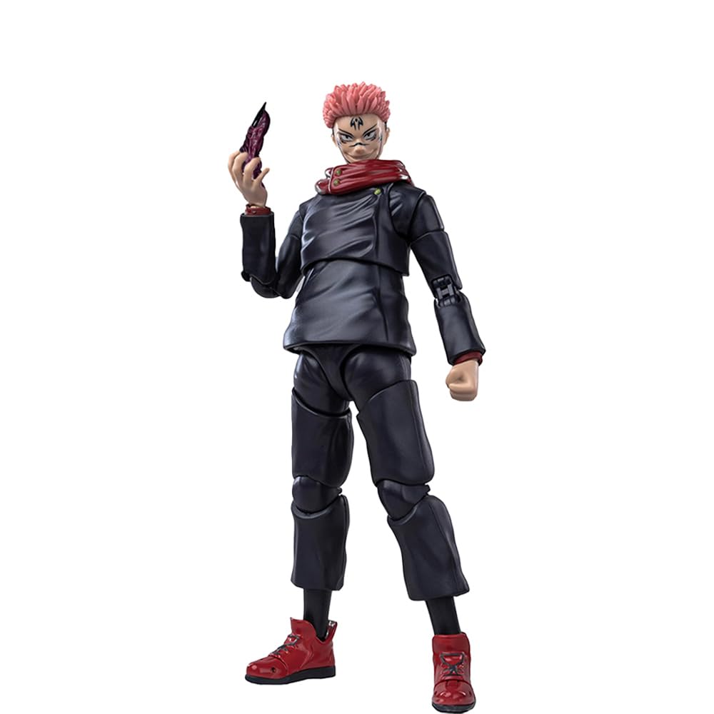 Lunk Itadori Yuji Figure Model And Ryomen Sukuna Finger, Special Cursed Objects Pvc Statues Movable Interchangeable Face Anime A