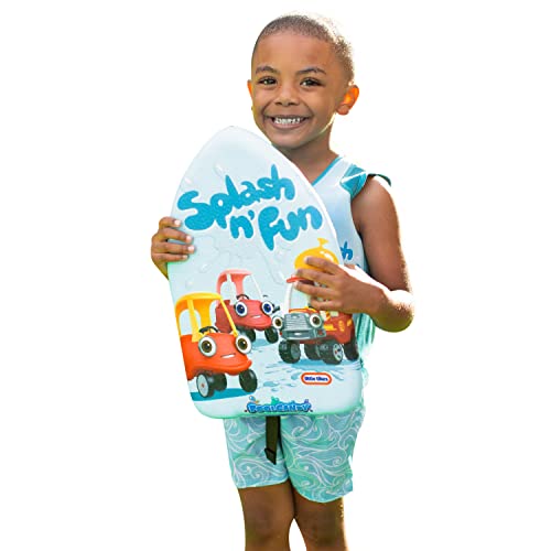 Little Tikes Inflatale Pool Floats & Outdoor Summer Toys (Little Tikes Kickboard for Kids Splash & Learn How to Swim, Small, Lig